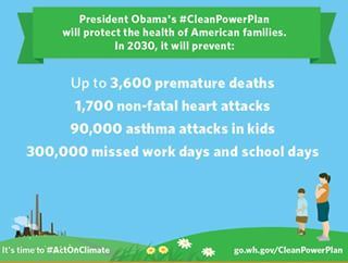Media: N.C. Mother of Three Children with Asthma Behind Pres. Obama During Today’s Clean Power Plan Announcement