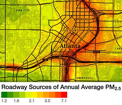 News: New ARC Tool Shows Air Quality at the Neighborhood Level