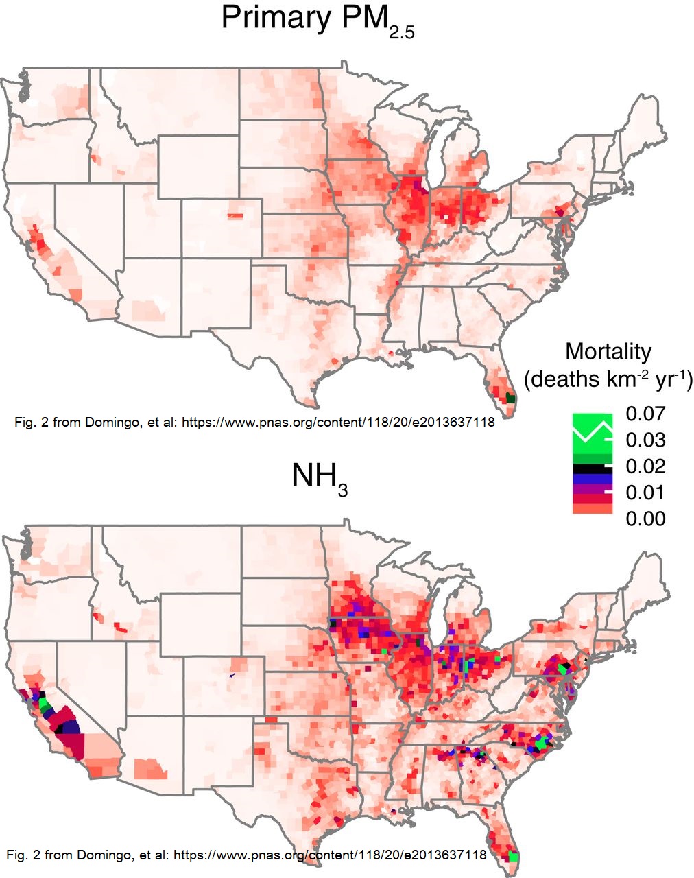 Health Impacts from Agricultural Air Pollution