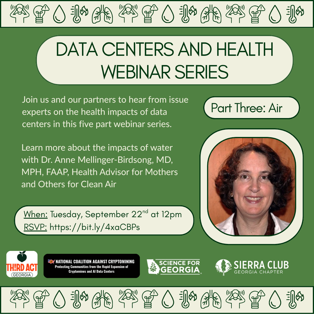 Data Centers and Health Webinar